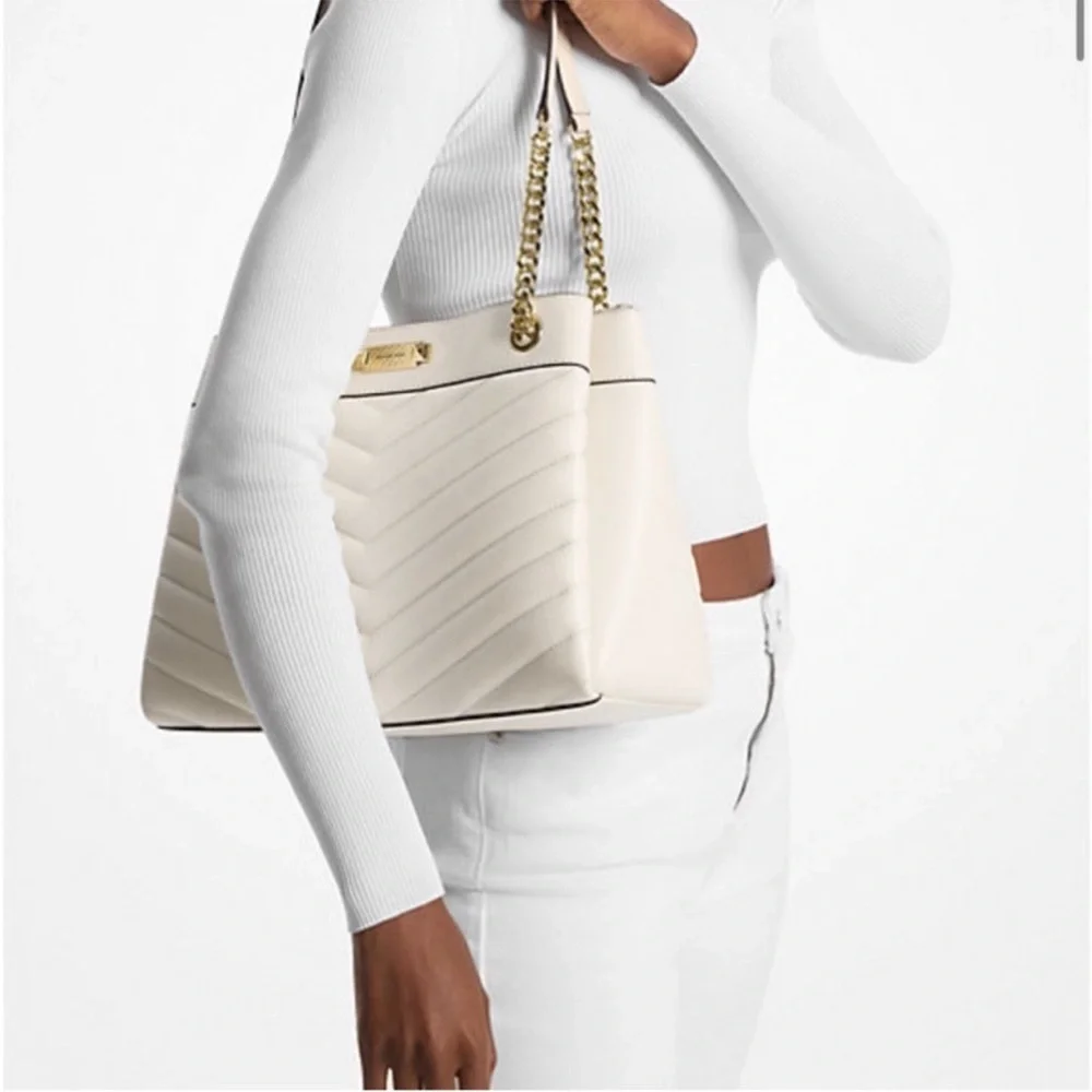 Michael Kors Whitney Medium Quilted Tote Bag NWT